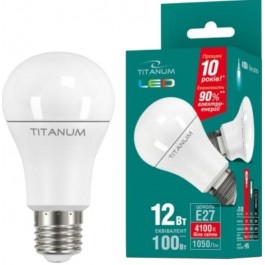 TITANUM LED A60 12W E27 4100K 220V (TLA6012274)