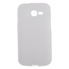Drobak Elastic PU Samsung Galaxy S7262 (White Clear) (216041)