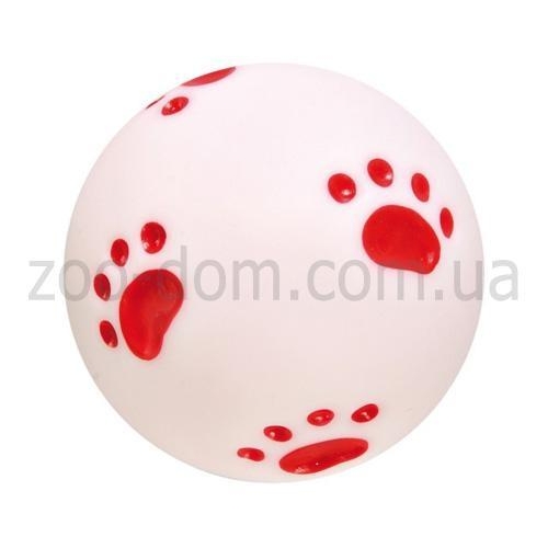Trixie Мяч виниловый с узорами лапок 3434 - зображення 1