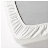IKEA DVALA простыня с резинкой, 140x200, белый (103.572.16) - зображення 3
