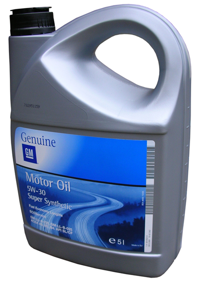 GM Motor Oil Super Synthetic 5W-30 5л - зображення 1