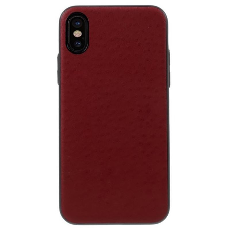 USAMS Duke Series iPhone X Red - зображення 1