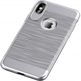 USAMS Lavan Series iPhone X Silver