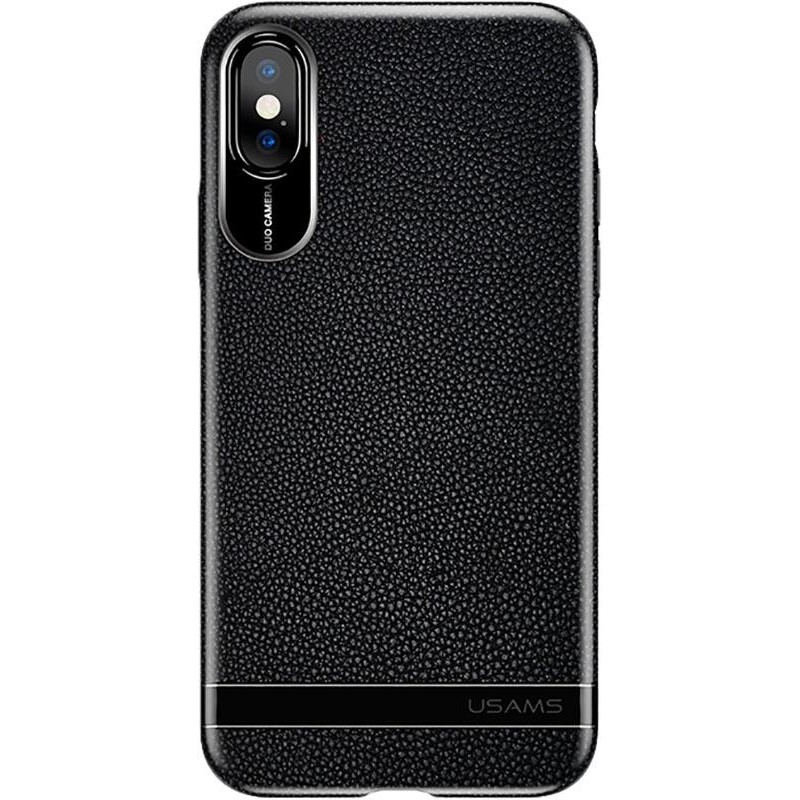 USAMS Sinja Series iPhone X Black - зображення 1