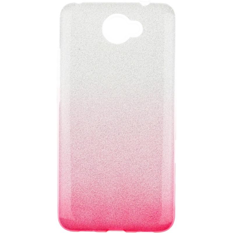 TOTO TPU Case Rose series Gradient 3 IN 1 Huawei Y7 2017 Pink - зображення 1