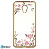 BeCover Flowers Series для Meizu M5c Gold (701762) - зображення 1