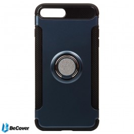   BeCover Magnetic Ring Stand для Apple iPhone 7 Plus/8 Plus Blue (701777)