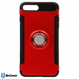   BeCover Magnetic Ring Stand для Apple iPhone 7 Plus/8 Plus Red (701779)