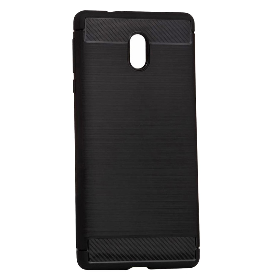 BeCover Carbon Series для Nokia 3 Black (701800) - зображення 1