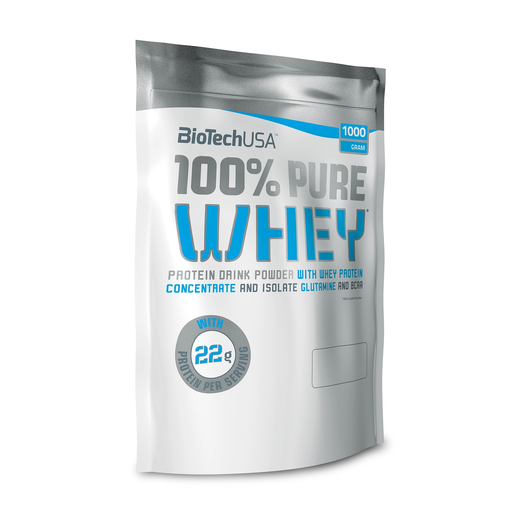 BiotechUSA 100% Pure Whey 1000 g /35 servings/ Chocolate - зображення 1