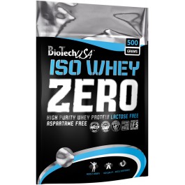 BiotechUSA Iso Whey Zero 500 g /20 servings/ White Chocolate