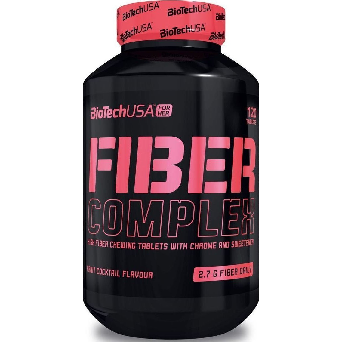 BiotechUSA Fiber Complex 120 tabs /20 servings/ Fruit Cocktail - зображення 1