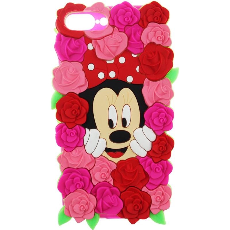 TOTO TPU Fluffy Case IPhone 7 Plus /8 Plus Mini Mouse Pink - зображення 1