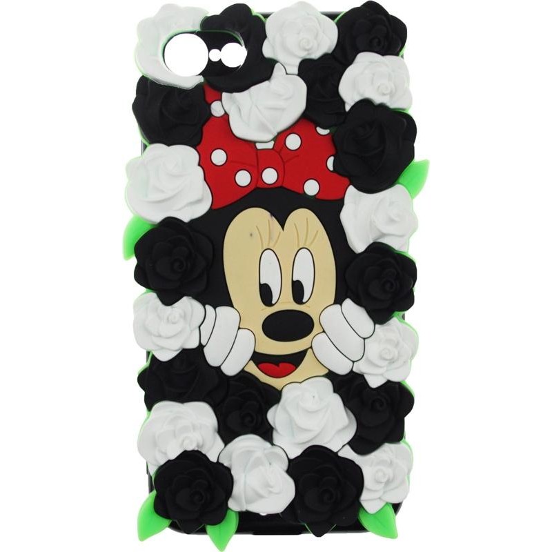 TOTO TPU Fluffy Case IPhone 7/8 Mini Mouse Black - зображення 1