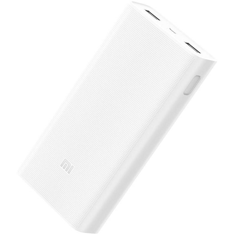 Xiaomi Mi Power Bank 2C 20000mAh White (PLM06ZM) - зображення 1
