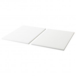 IKEA TROFAST дополнительные полки для каркаса, 2 шт, белый (900.914.54)