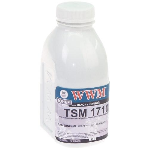 WWM Тонер для Samsung ML-1510/ 1710/ 1750/ 2551; SCX-4100/ 4200/ 4300 бутль 90г (TB62) - зображення 1