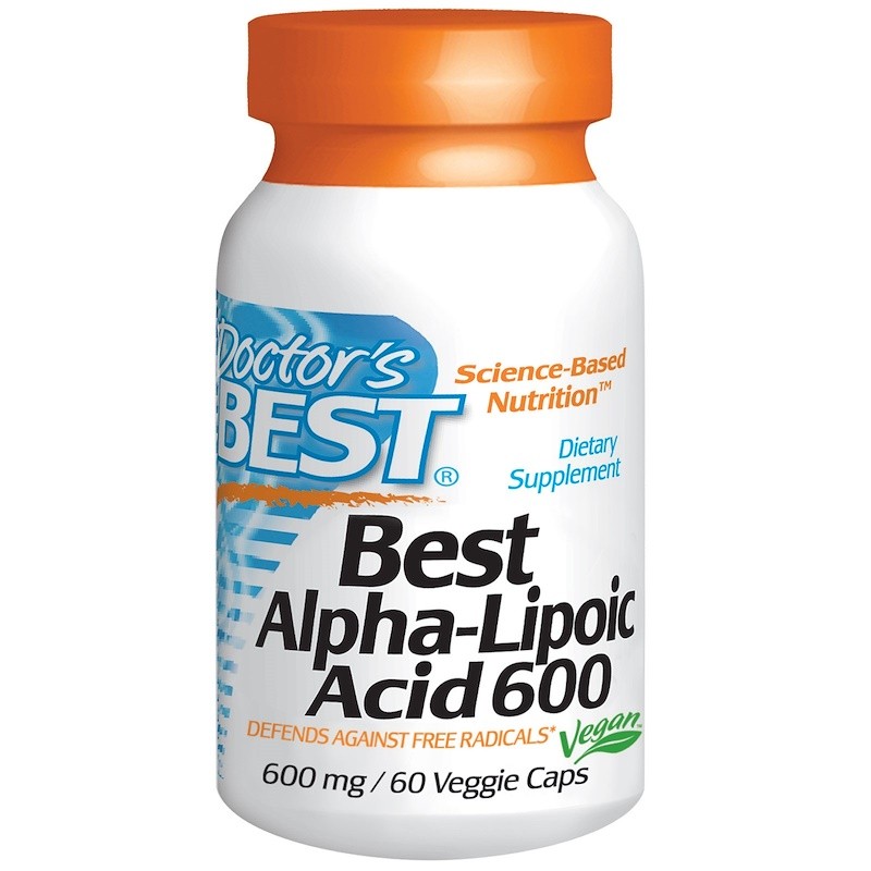 Doctor's Best Alpha-Lipoic Acid 600 mg 60 caps - зображення 1