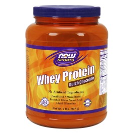 Now Whey Protein 907 g /22 servings/ Dutch Chocolate