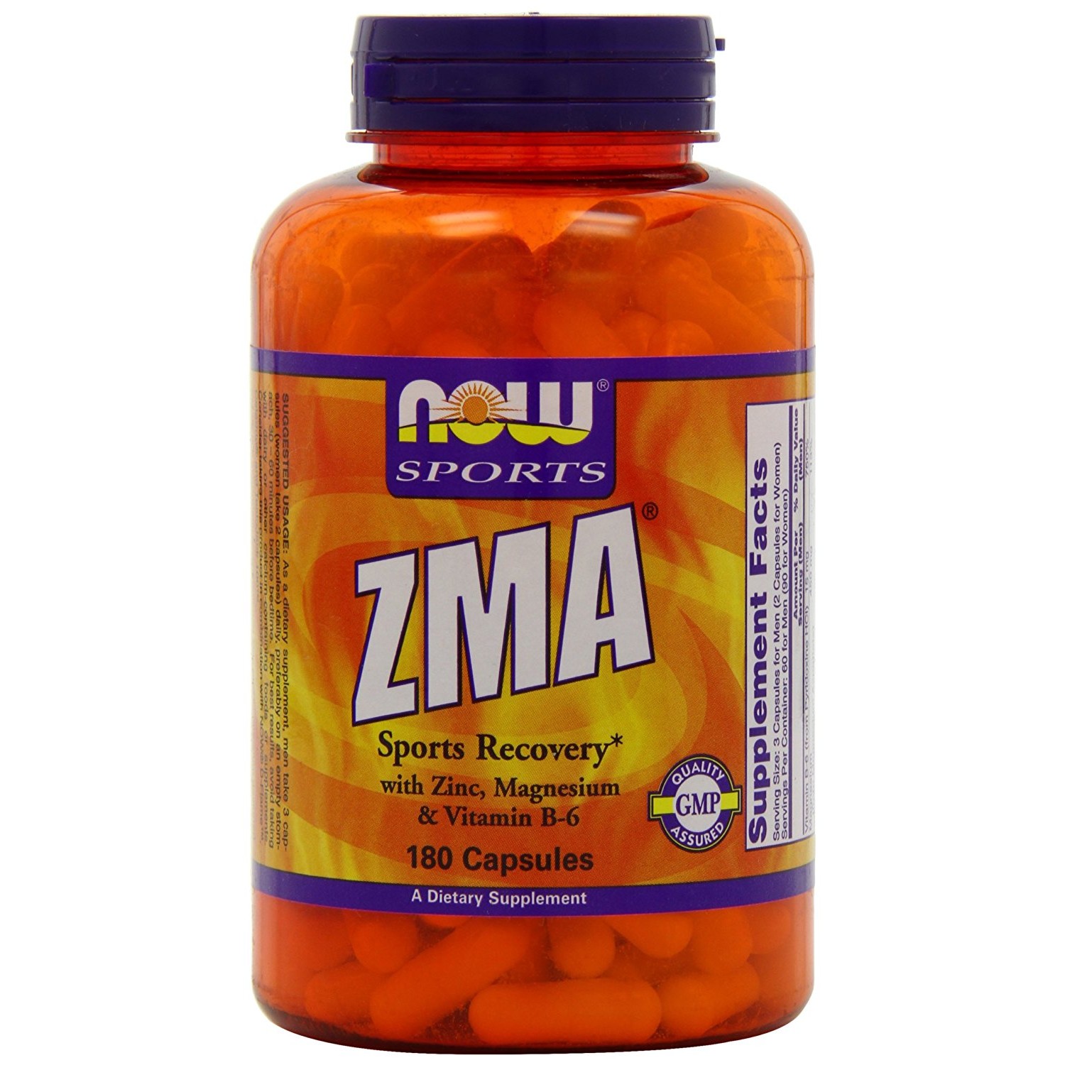 Now ZMA Capsules 180 caps - зображення 1