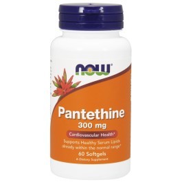 Now Pantethine 300 mg Softgels 60 caps