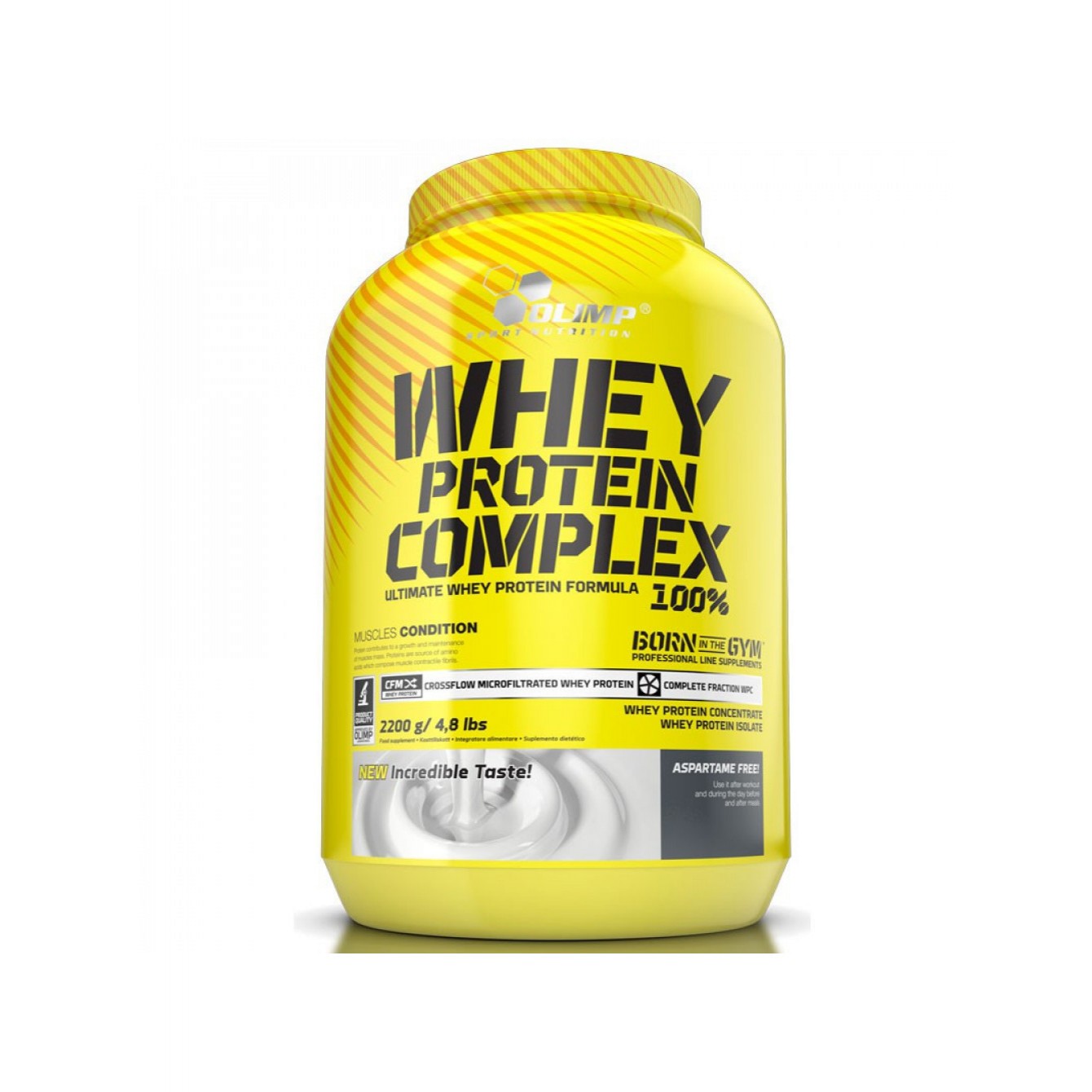 Olimp Whey Protein Complex 100% 2200 g /62 servings/ Vanilla - зображення 1