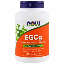 Now EGCg Green Tea Extract 400 mg 180 caps