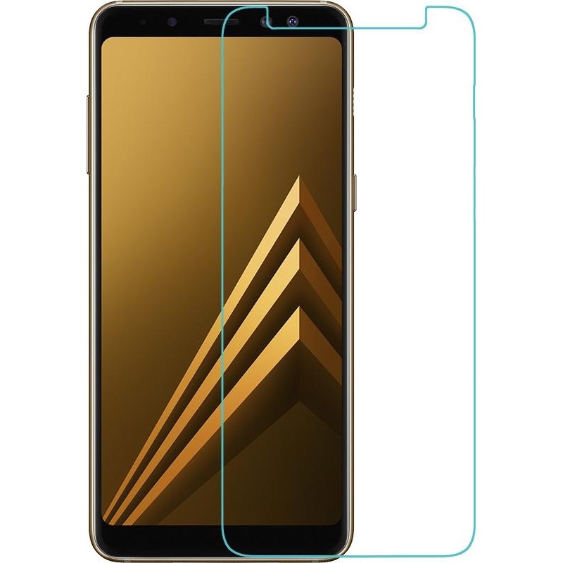 TOTO Hardness Tempered Glass 0.33mm 2.5D 9H Samsung Galaxy A8+ A730F - зображення 1