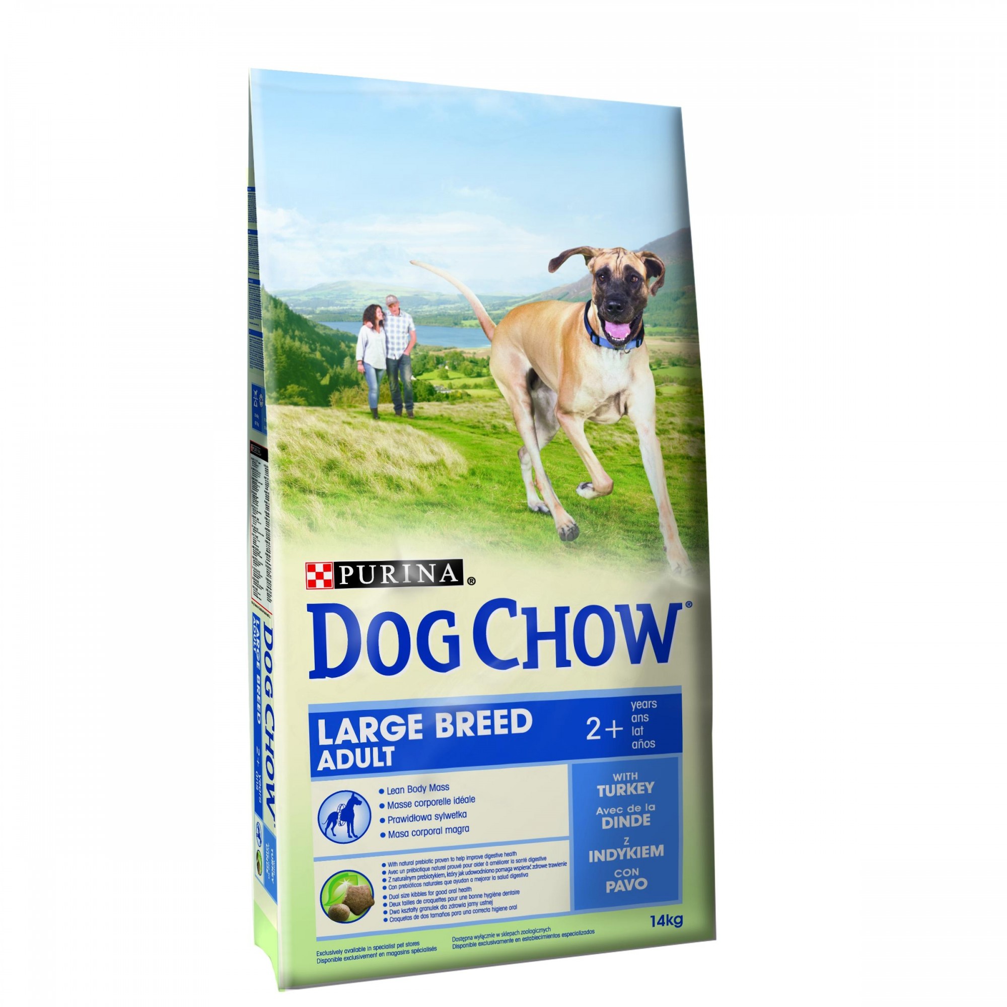 Dog Chow Adult Large Breed Turkey 14 кг (7613034487926) - зображення 1
