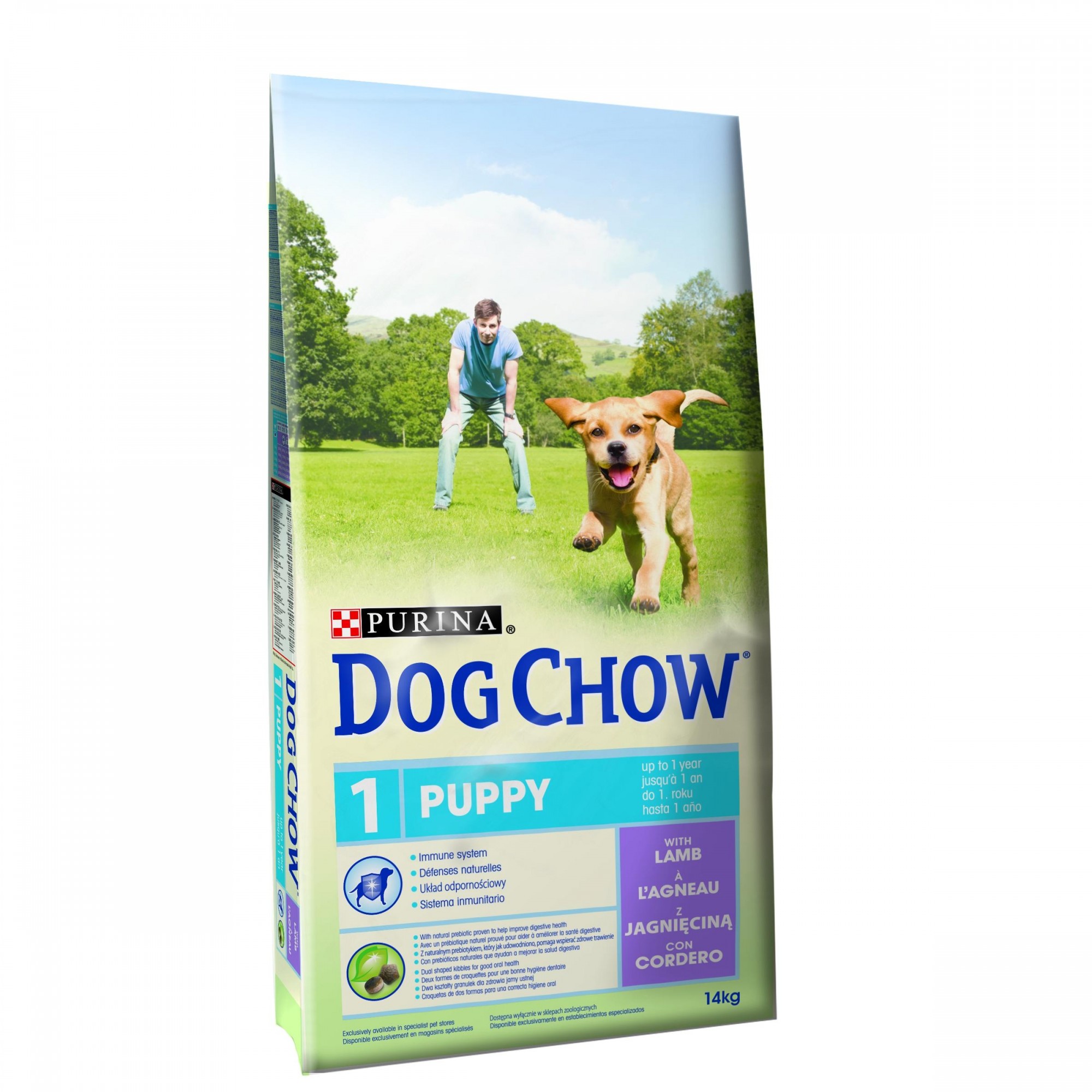 Dog Chow Puppy Lamb 14 кг (7613034487872) - зображення 1