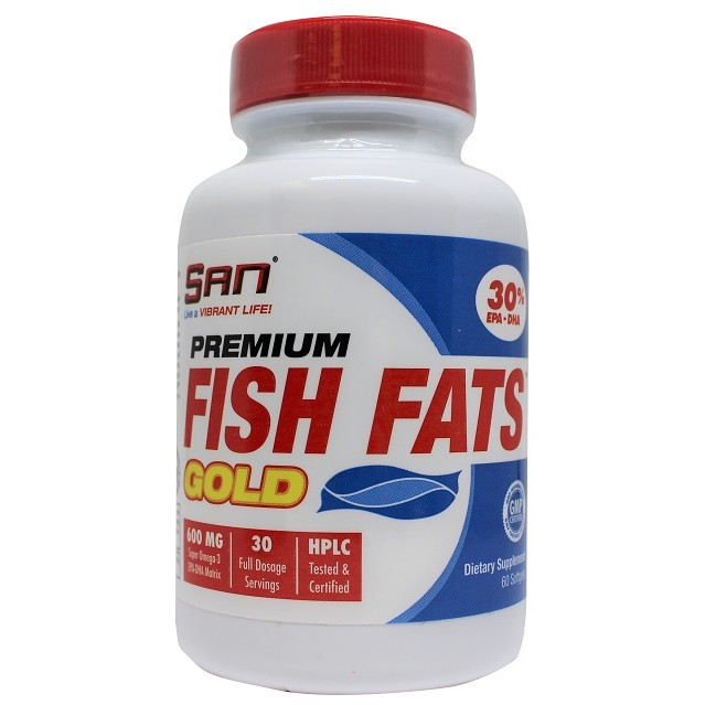 SAN Premium Fish Fats Gold 60 caps - зображення 1