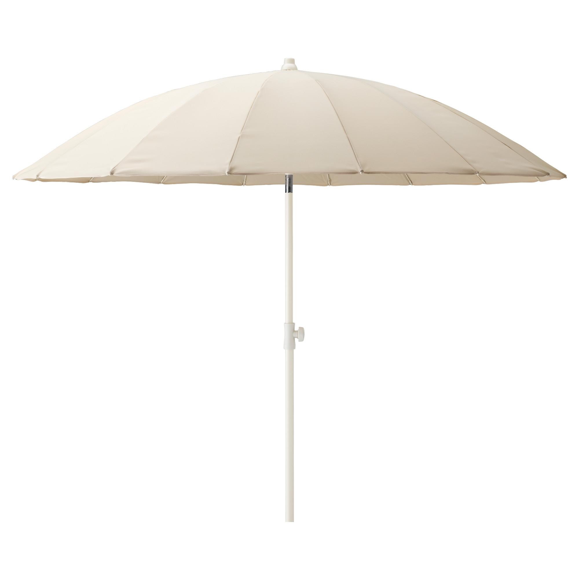 IKEA SAMSO Зонт от солнца, наклонный, бежевый, 200 см (503.118.15) - зображення 1