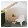 IKEA SAMSO Зонт от солнца, наклонный, бежевый, 200 см (503.118.15) - зображення 6
