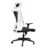 Офісне крісло для керівника Barsky Mesh BM04 white/black