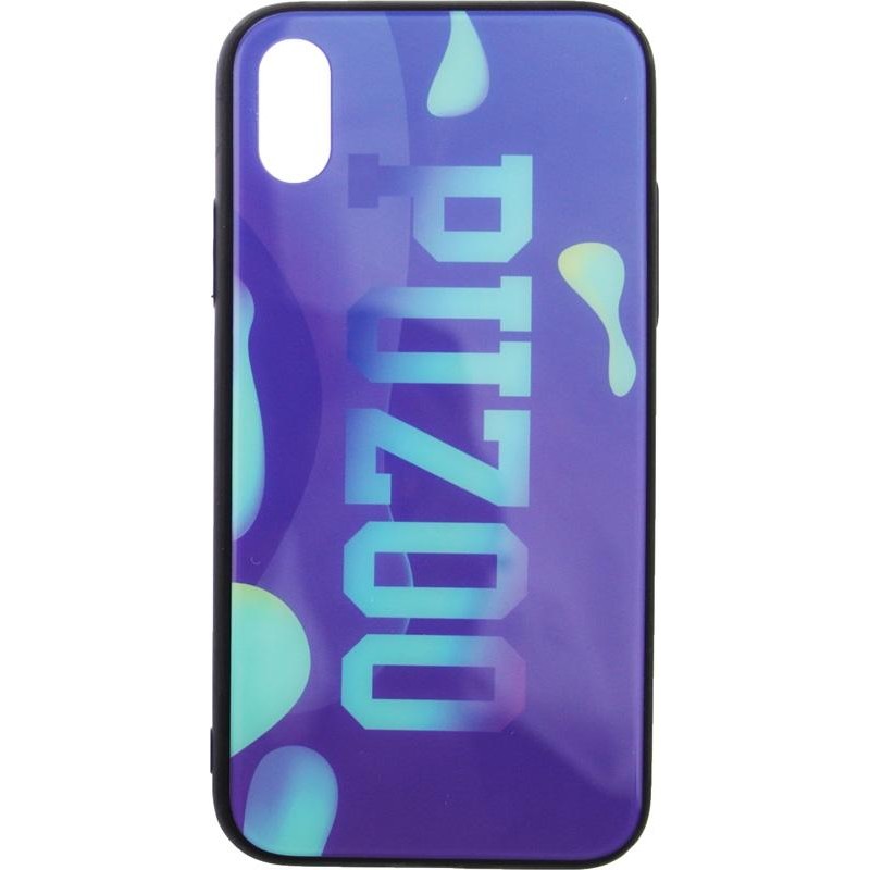 PUZOO Glass Printing with TPU Visions iPhone X Purple - зображення 1