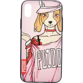 PUZOO Yuppie Phone iPhone X Annie Pink
