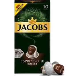 Jacobs Nespresso Espresso 10 Intenso в капсулах 10 шт
