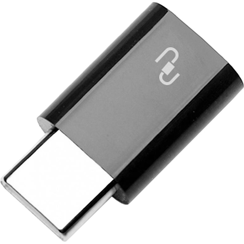 Xiaomi Micro USB to Type-C Converter Black (SJV4065TY) - зображення 1