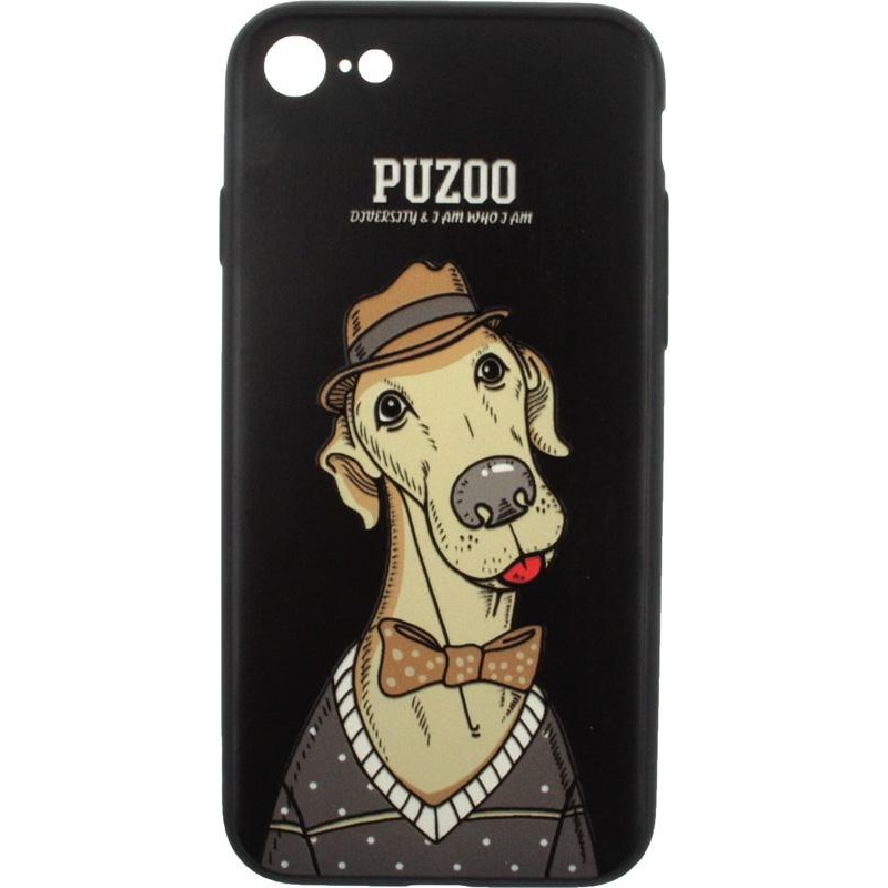 PUZOO Artdog Phone iPhone 7/8 Black Bean - зображення 1