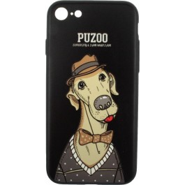 PUZOO Artdog Phone iPhone 7/8 Black Bean