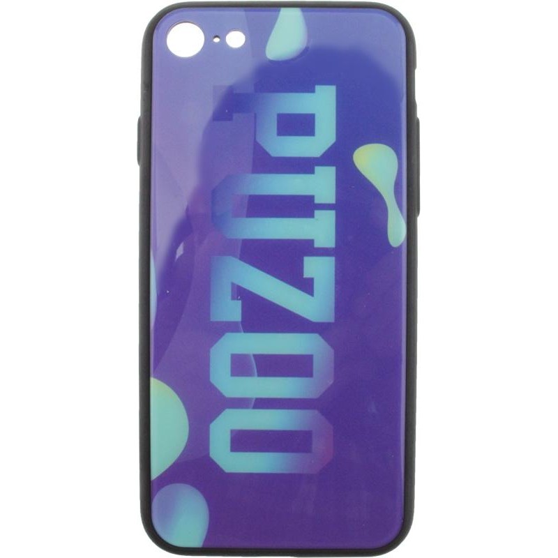 PUZOO Glass Printing with TPU Visions iPhone 7/8 Purple - зображення 1