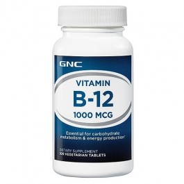 GNC Vitamin B-12 1000 100 tabs