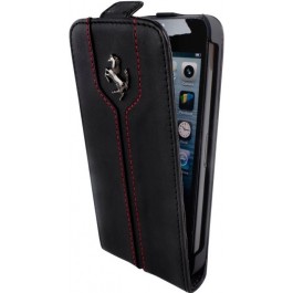 CG Mobile Ferrari Leather Flap Case for iPhone 5C (FEMTFLPMBL)