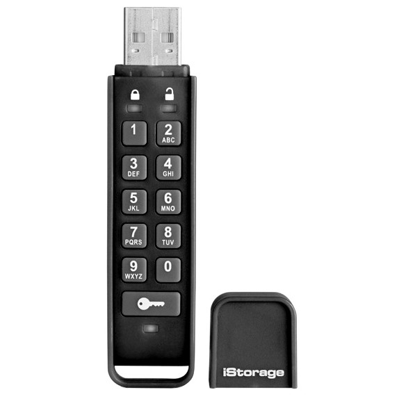 iStorage 32 GB datAshur Personal2 256-bit USB Flash Drive (IS-FL-DAP3-B-32) - зображення 1