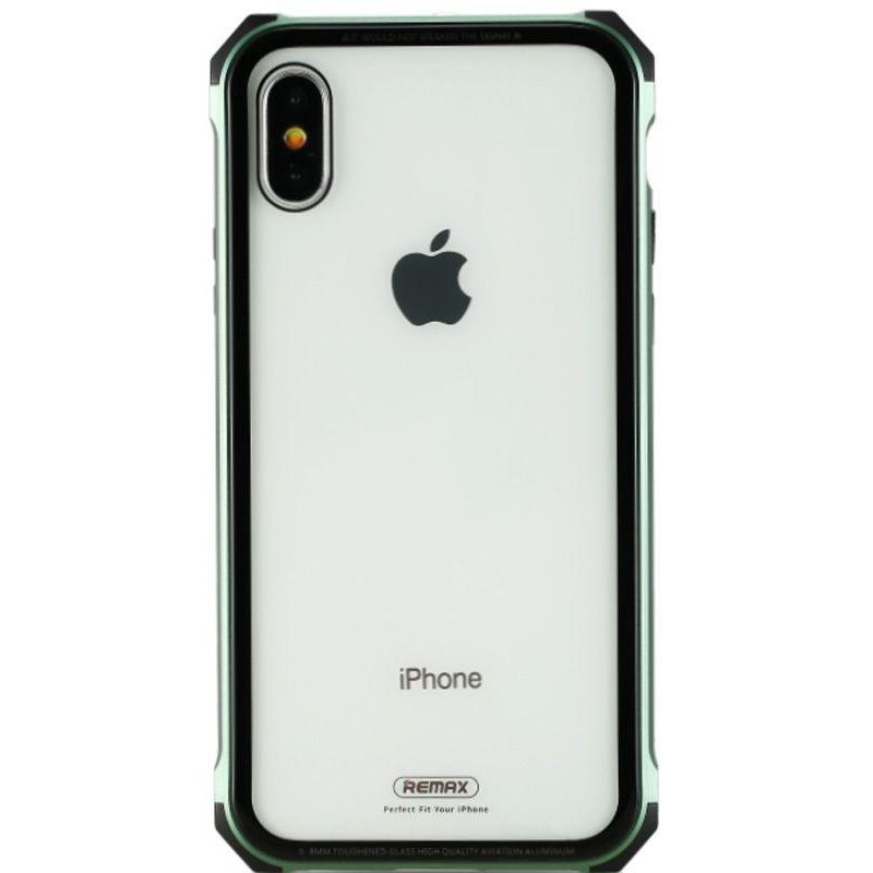 REMAX Kooble Series iPhone X Green - зображення 1