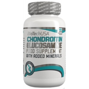 BiotechUSA Chondroitin Glucosamine 60 caps - зображення 1