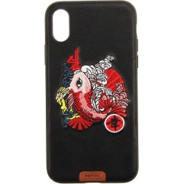 REMAX Stitch Series iPhone X Koi Fish