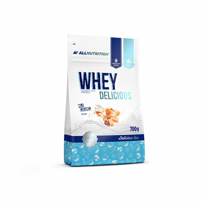 AllNutrition Whey Delicious Protein 700 g /23 servings/ Chocolate Raspberry - зображення 1