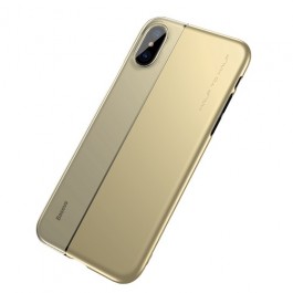 Baseus Half to Half Series for iPhone X Champagne Gold ARAPIPHX-RY0V