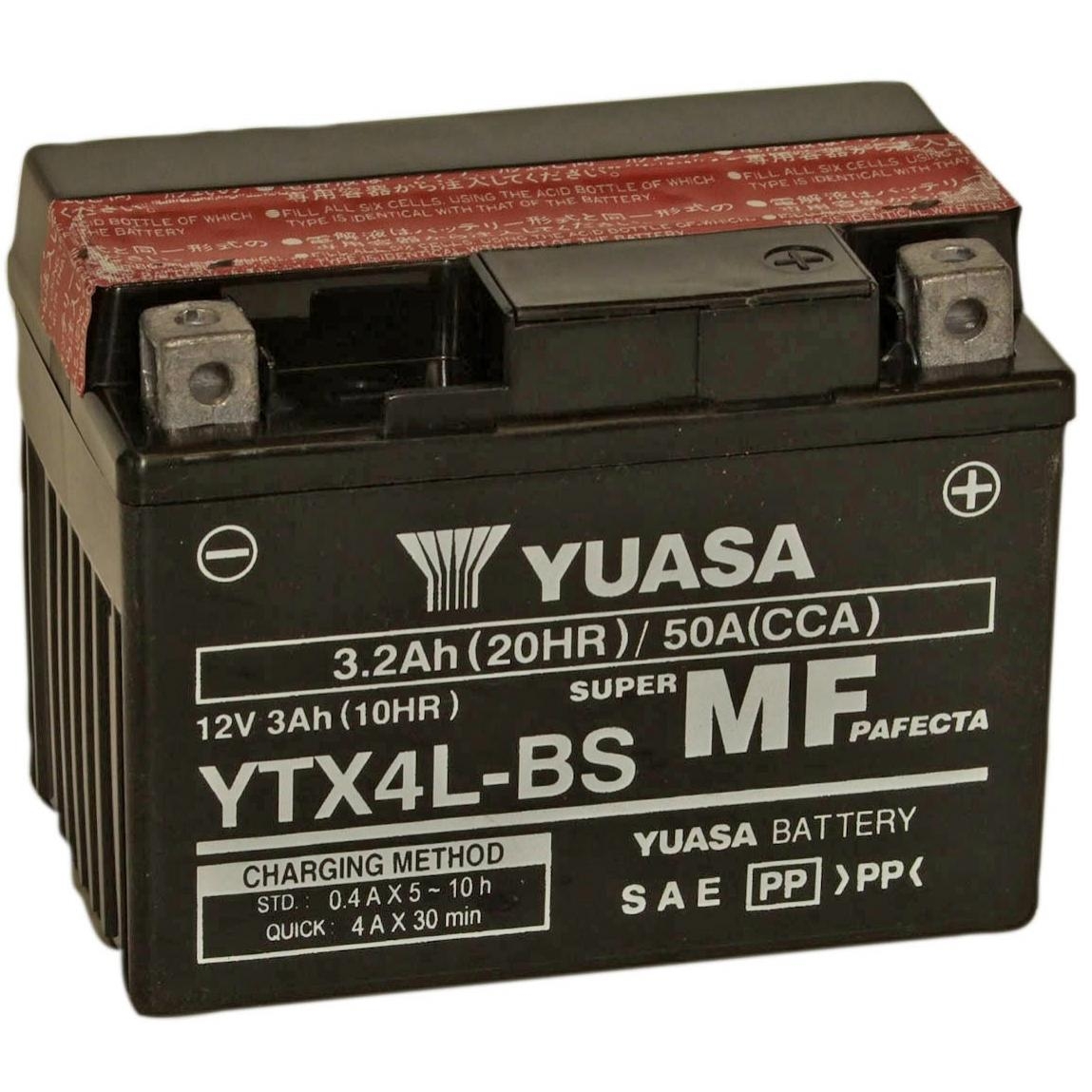 Yuasa YTX4L-BS - зображення 1